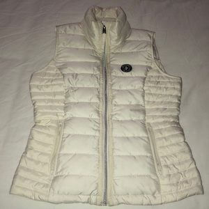 Off white puffer vest